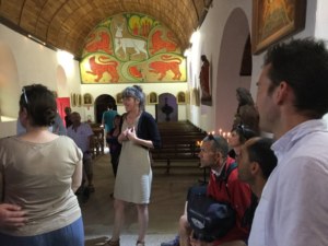 Marie Tanneux - Visite de l'église du Graal