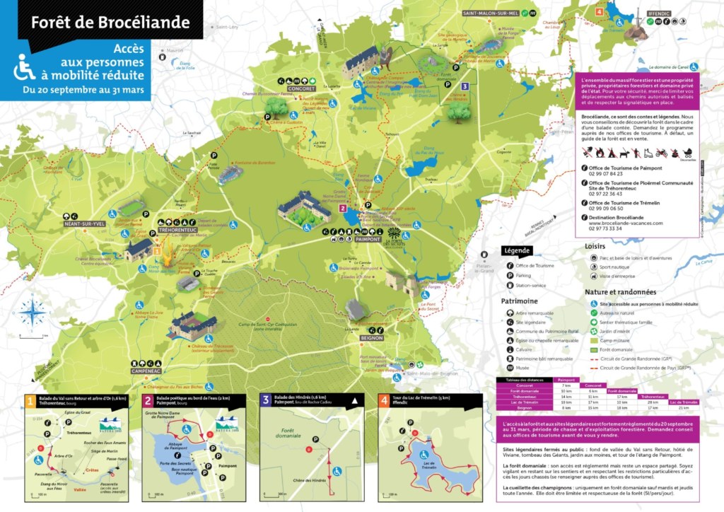 carte mobilité réduite foret 2021