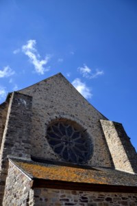 Rosace abbaye de Paimpont