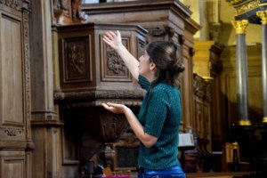 visite théâtralisée abbaye de Paimpont