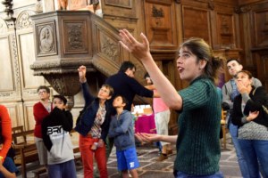 visite théâtralisée abbaye de Paimpont
