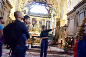 visite théâtralisée abbaye de Paimpont