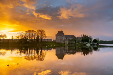 L'Abbaye de Paimpont par Myriam Busson