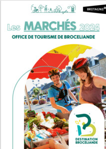 Couverture de la brochure LES MARCHES en Brocéliande Edition 2024