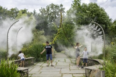 Visuel des Jardins de Brocéliande Ile nuage