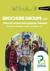 Couverture Brochure GROUPE Ed. 2025 - Activités proposées par l'Office de Tourisme de Brocéliande