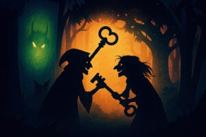 Image illustrant le jeu concours de la 500 000ième entrée Brocéliande, la Porte des Secrets